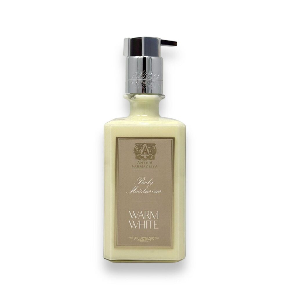 Antica Farmacista Body Moisturizer Warm White 10 fl oz / 296 ml NEW SEALED